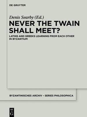 cover image of Never the Twain Shall Meet?